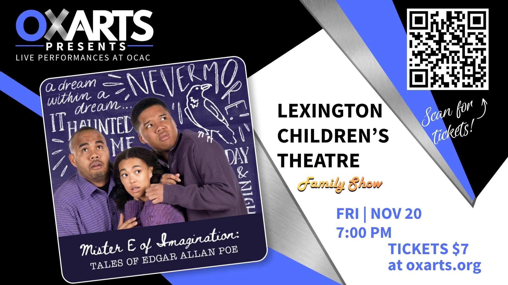 Lexington Children's Theatre show on Nov 20